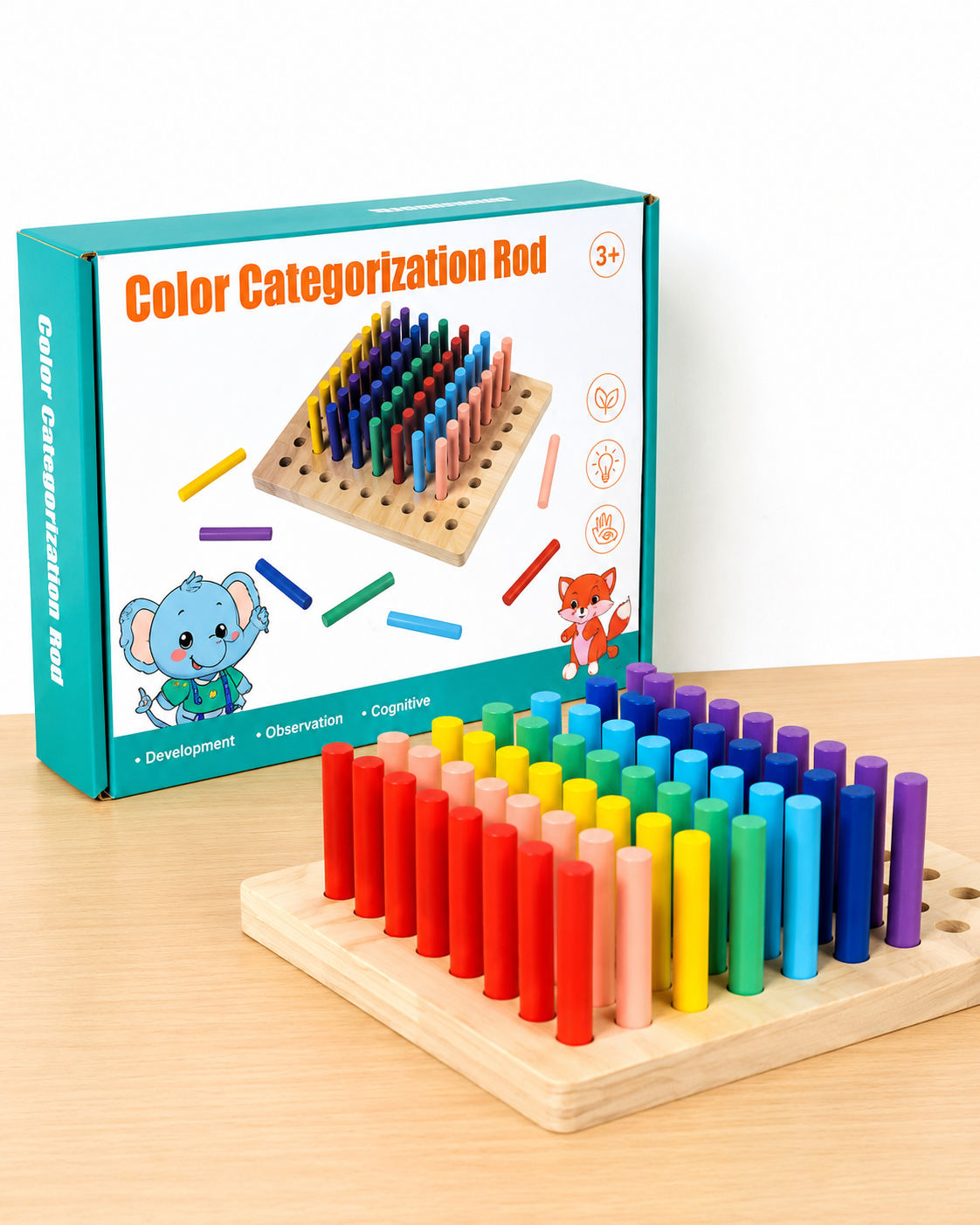  Educational Colour Categorotization Rod 