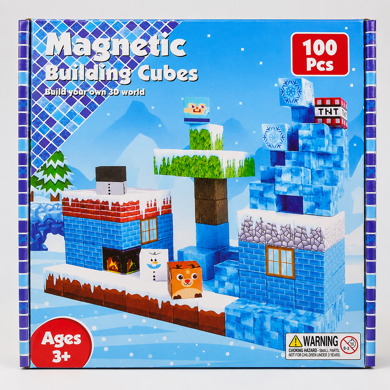 Magnetic Building Cubes Set