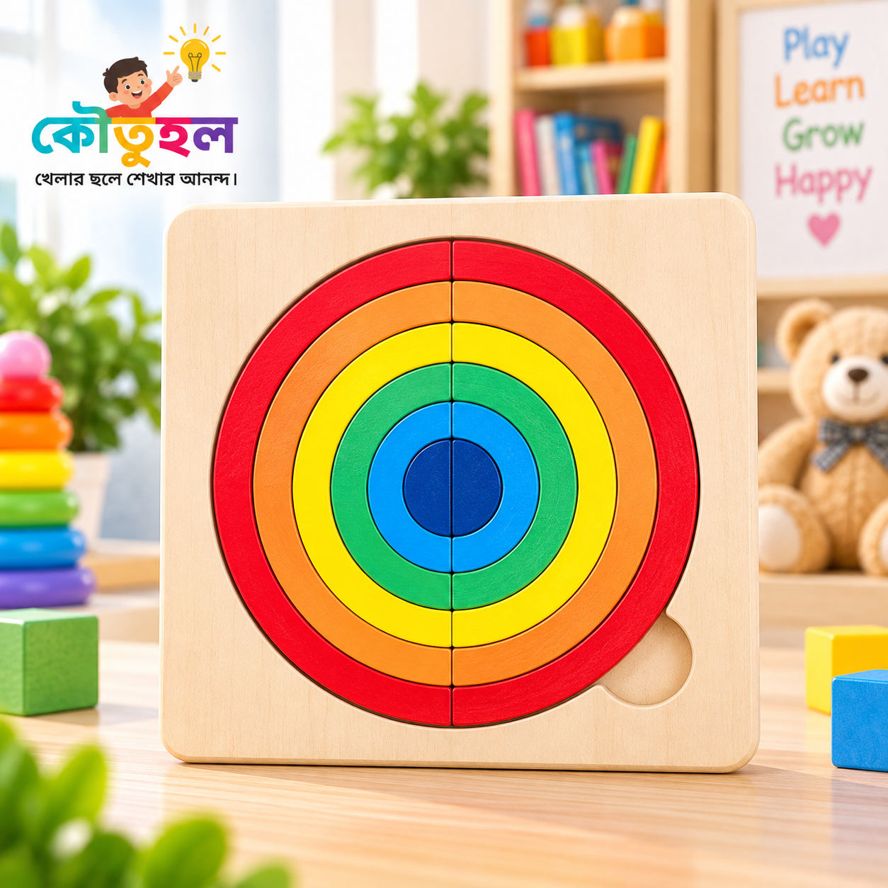 Geometric Shape Puzzle - Circle
