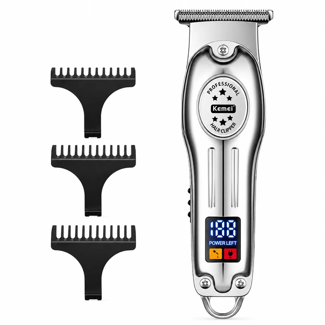 Kemei km-678 USB Charging Electric Hair Trimmer