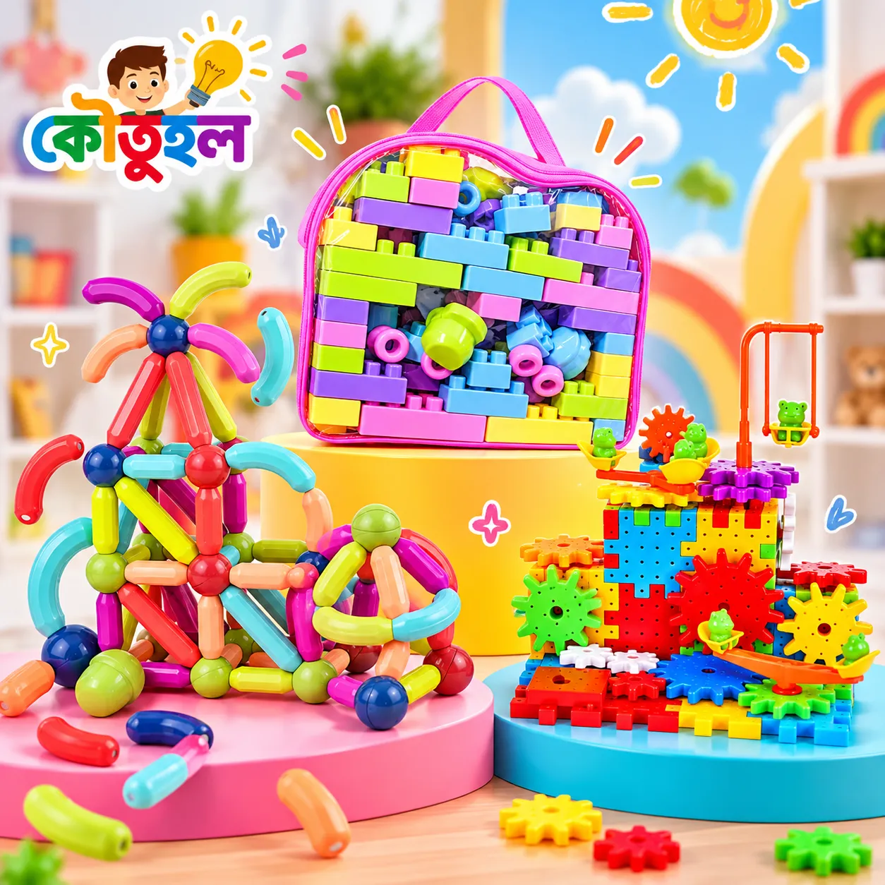 আকারে আকারে বুদ্ধির খেলা