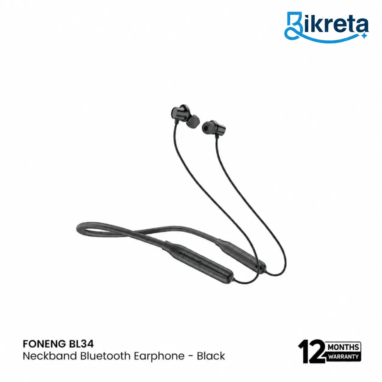 FONENG BL34 Neckband Bluetooth Earphone