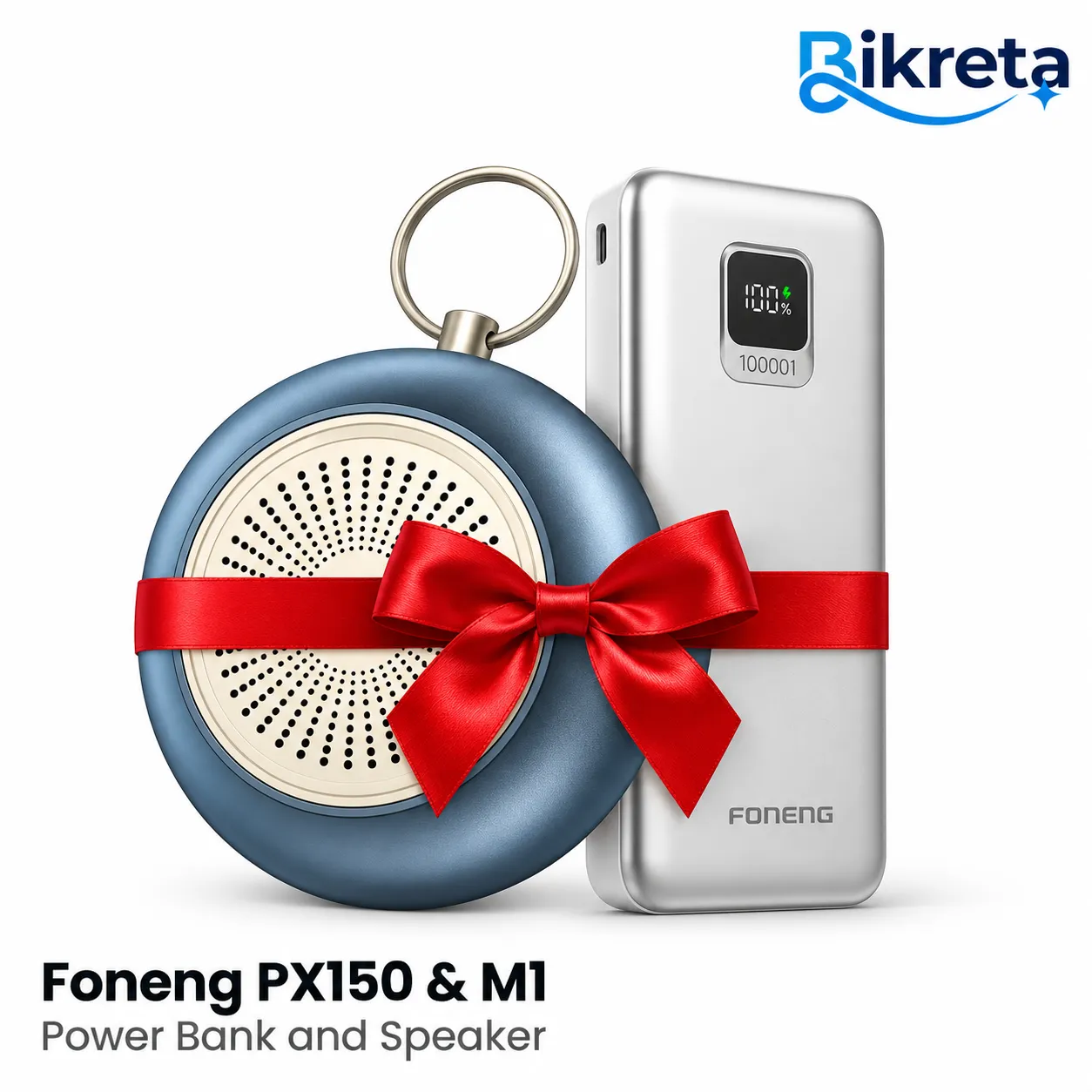 Foneng Combo Px150 Powerbank + M1 Bluetooth Speaker