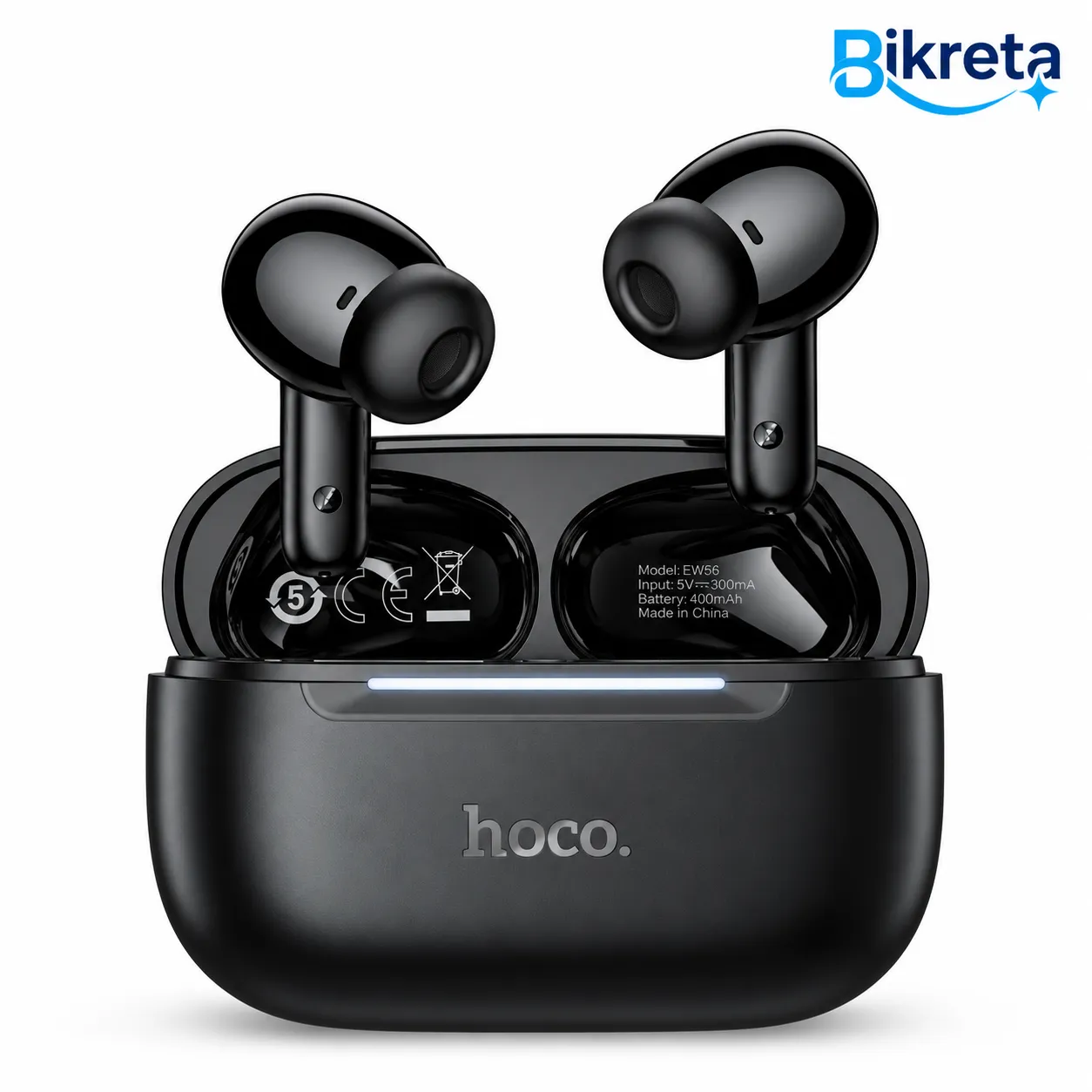 Hoco EQ101 Extreme True Wireless ANC+ENC Earbuds – Bluetooth 6.0, Up to 10H Playback