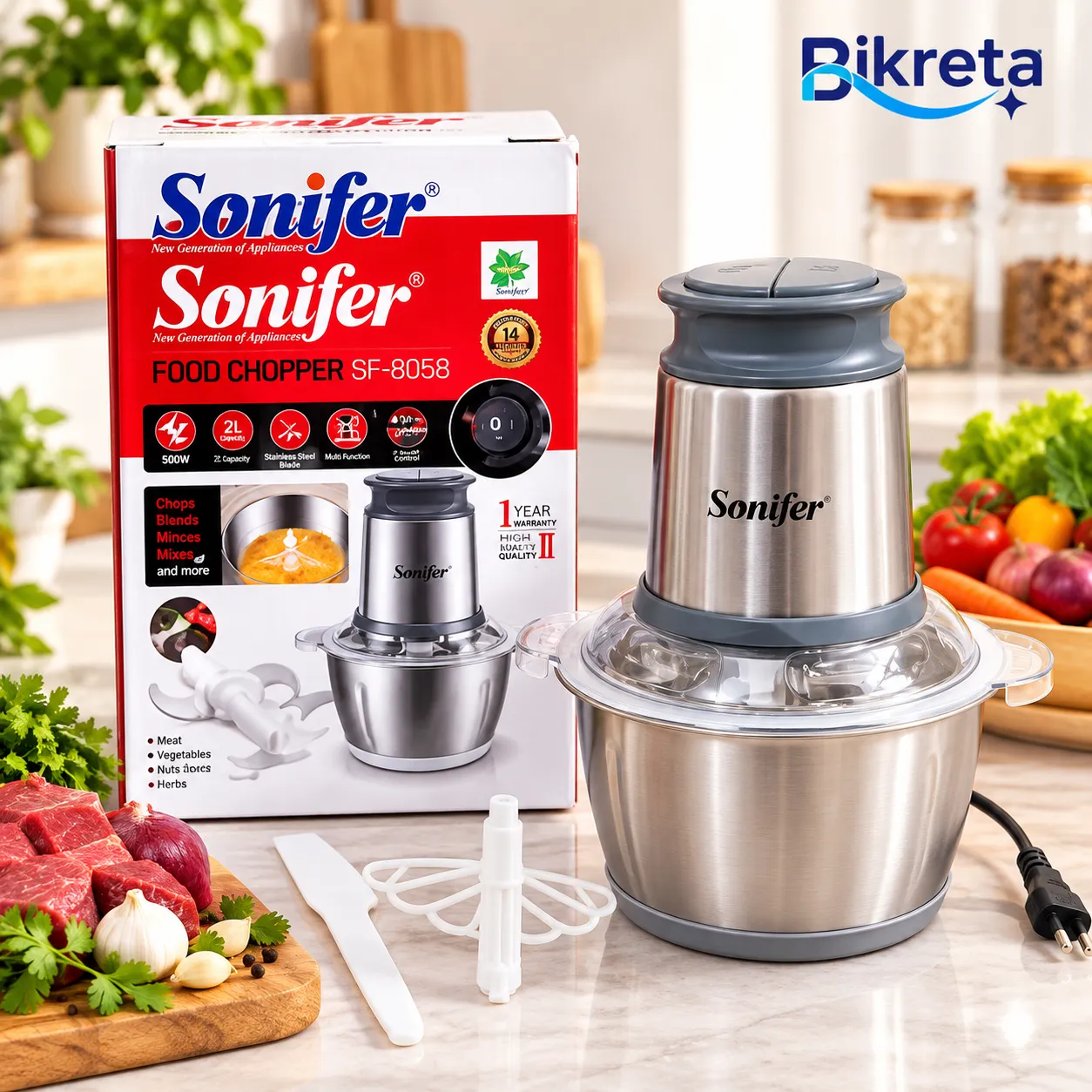 Sonifer SF-8058 Food Chopper