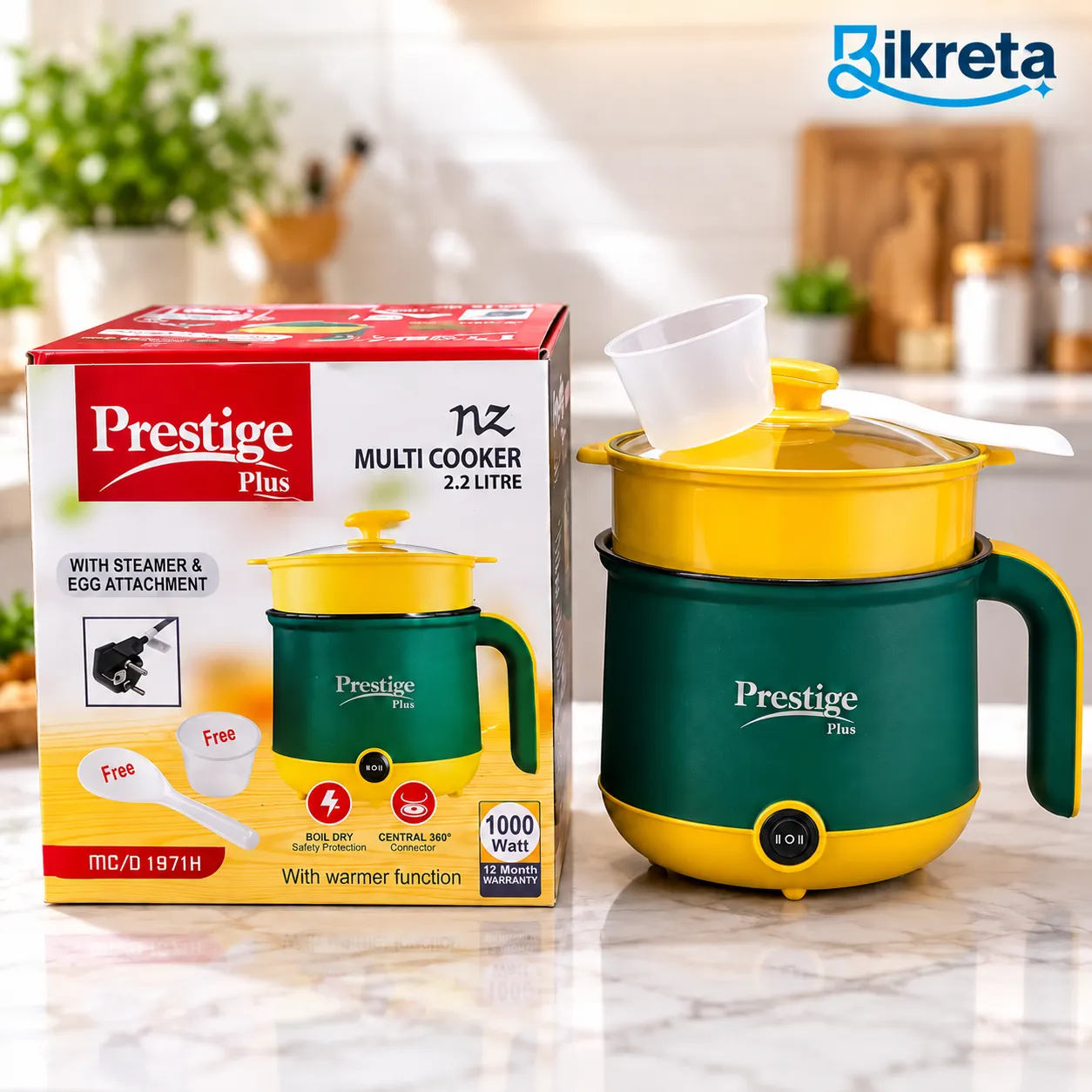 Prestige PG-21A Multifunctional Electric Cooker – 2.2L