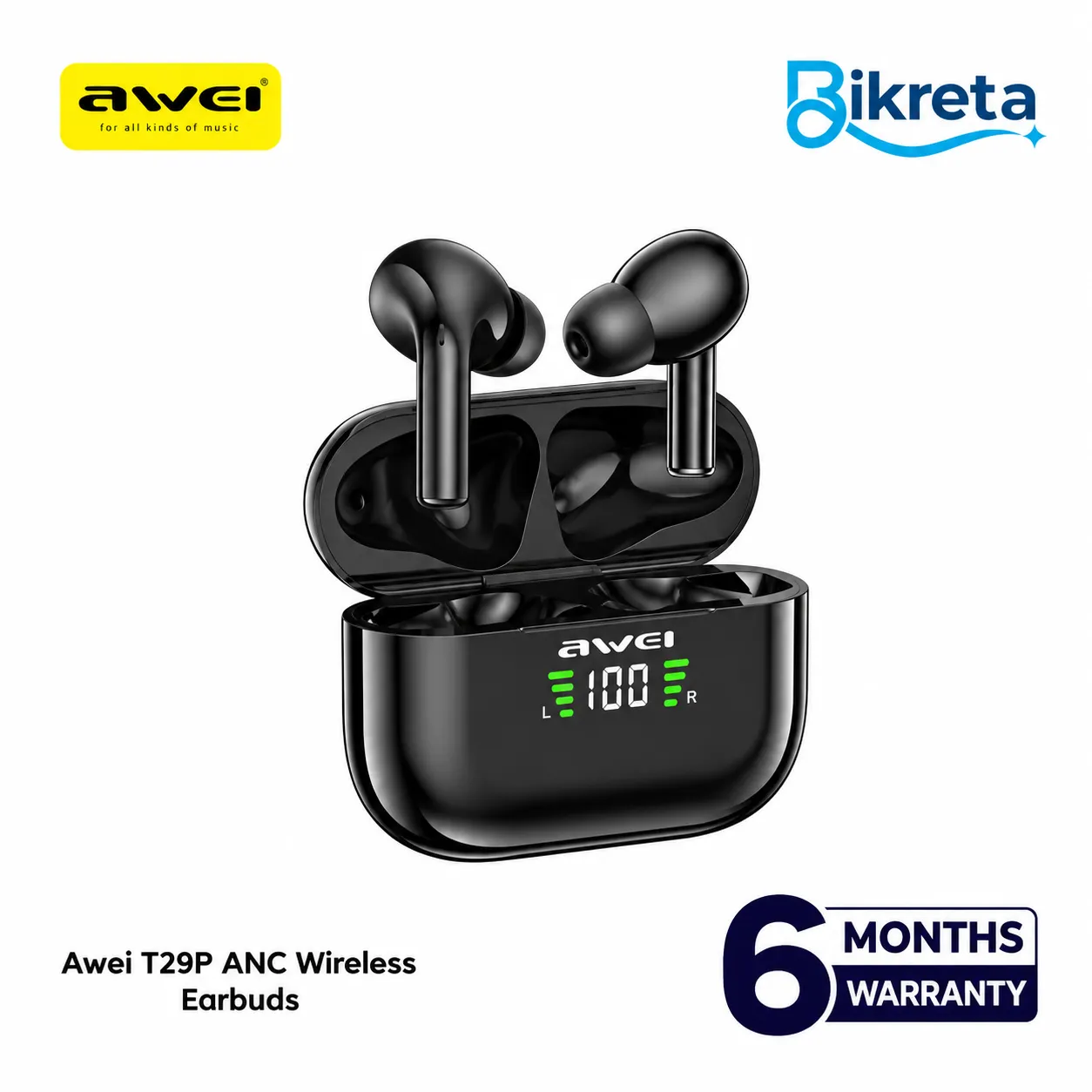 Awei T29P ANC Wireless Earbuds