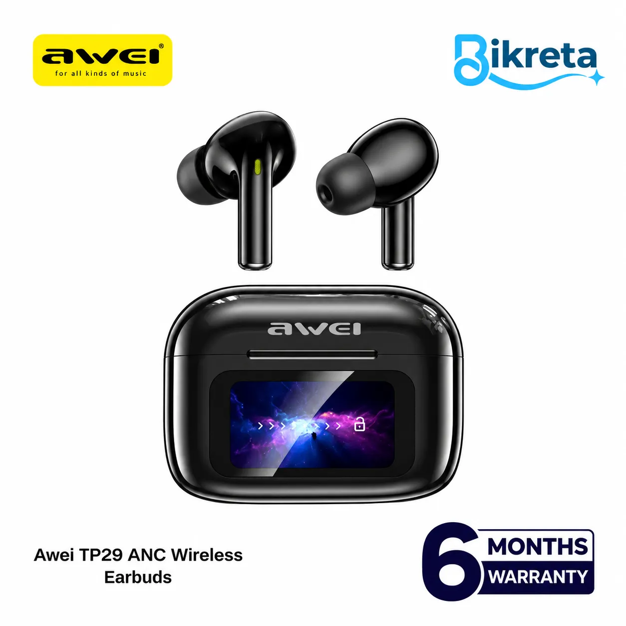 Awei TP29 ANC Wireless Earbuds