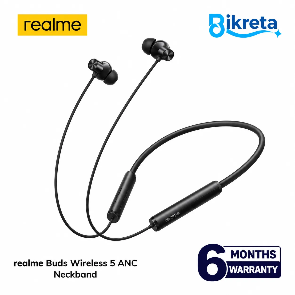realme Buds Wireless 5 ANC Neckband