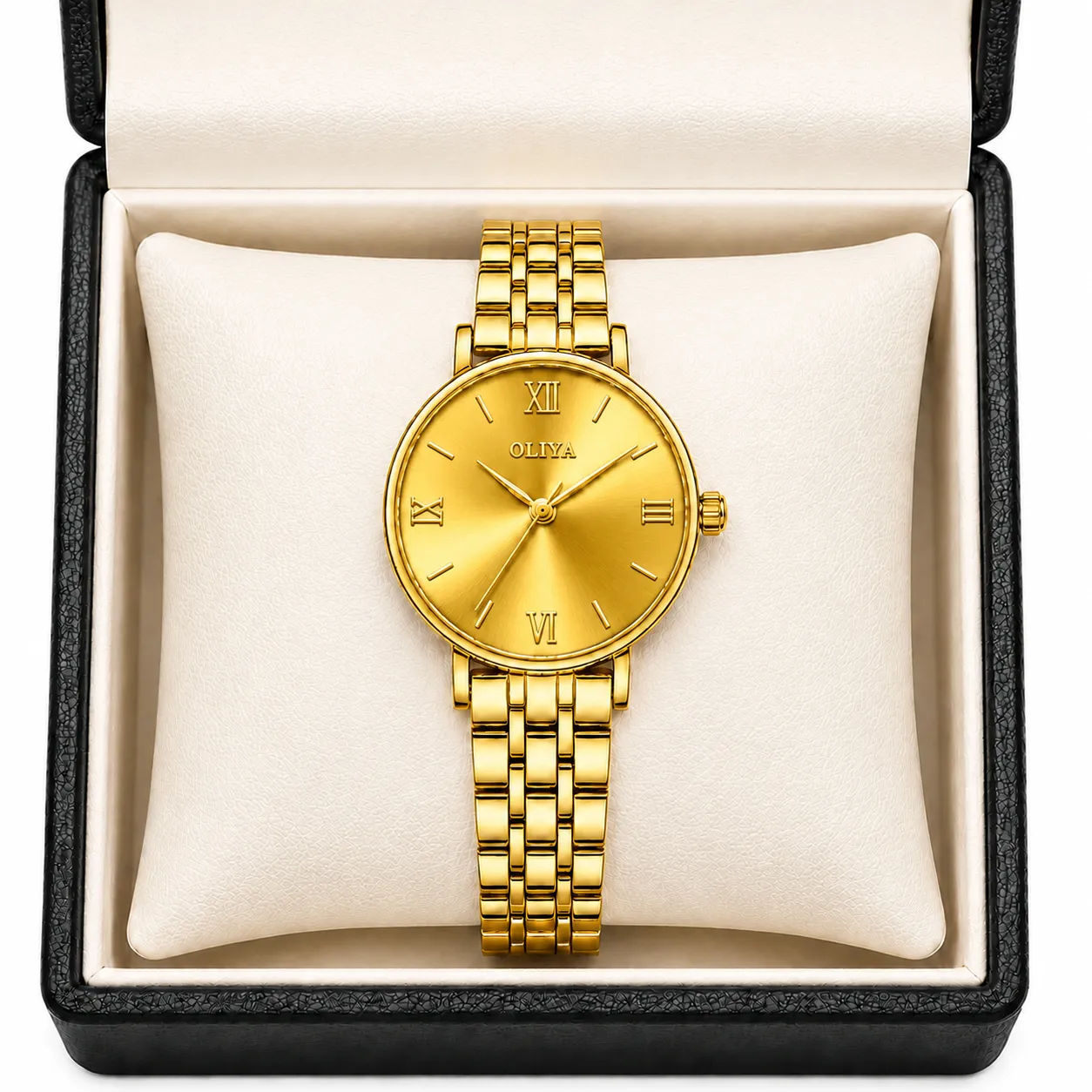 Oliya 5209 Ladies Watch -Gold