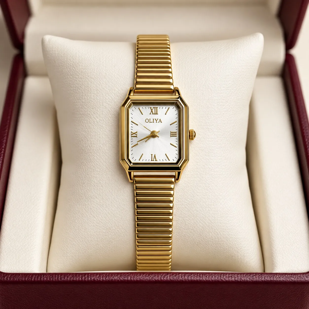Oliya 899 Women Expandable Chain - Gold White