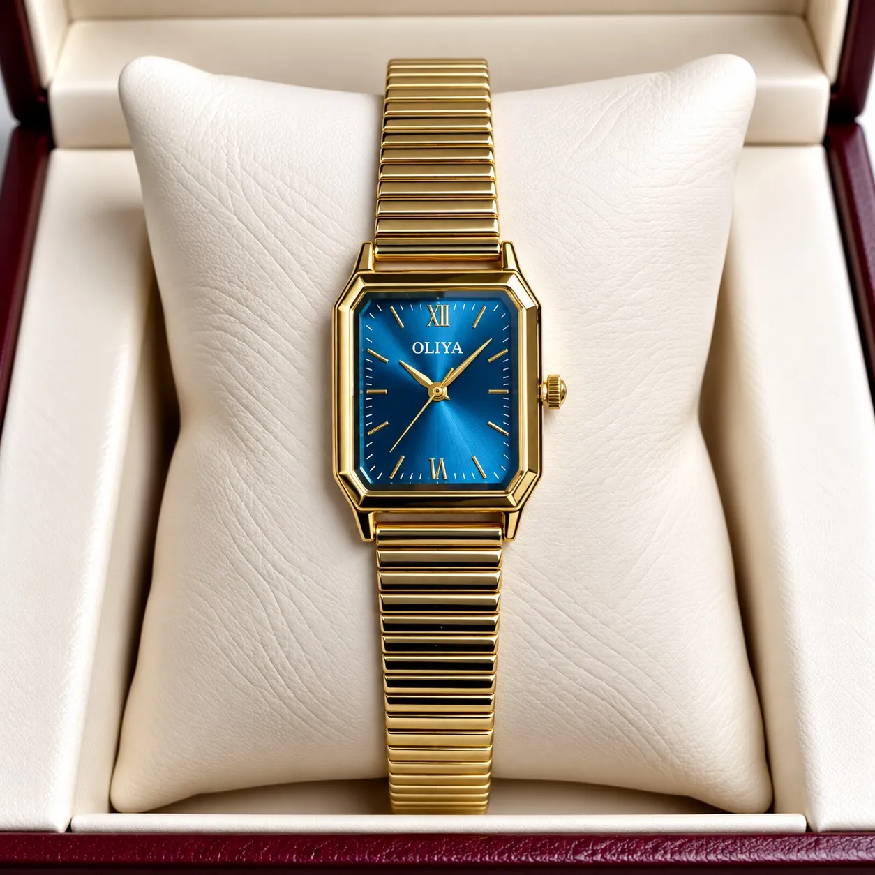 Oliya 899 Women Expandable Chain - Gold Blue