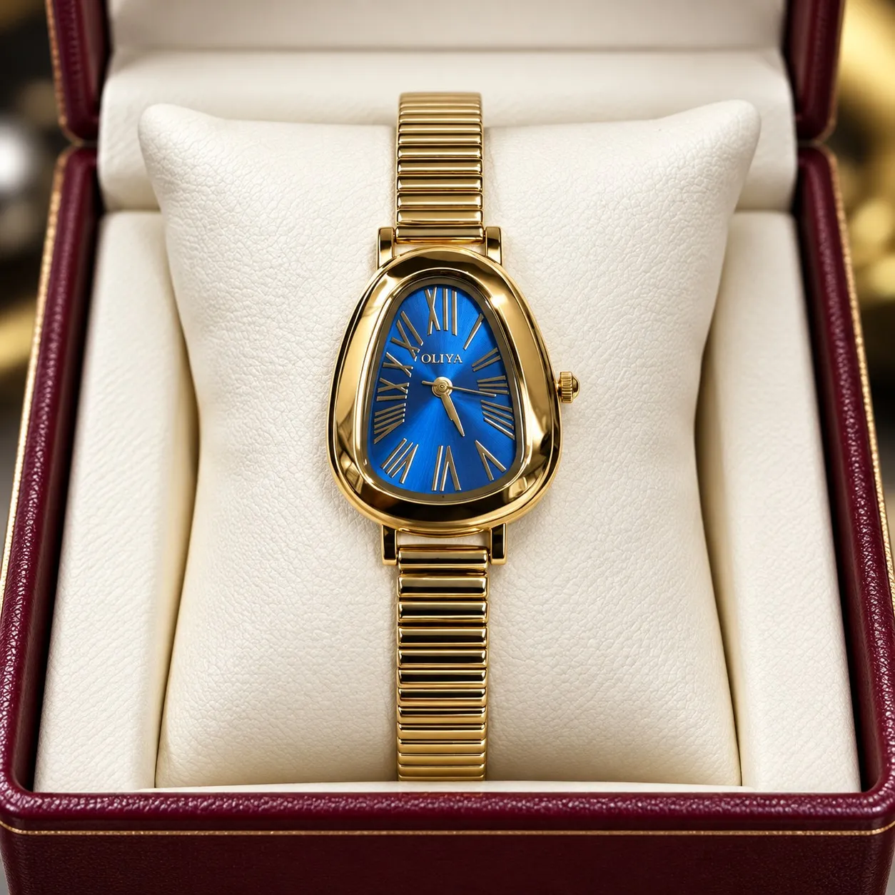 Oliya 2016 Women Expandable Chain - Gold Blue