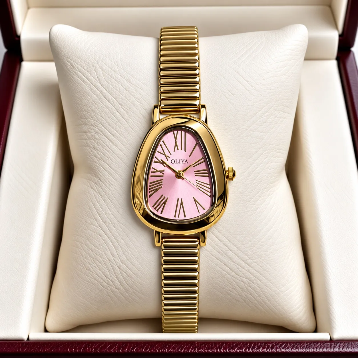 Oliya 2016 Women Expandable Chain - Gold Pink